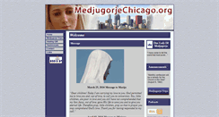 Desktop Screenshot of medjugorjechicago.org